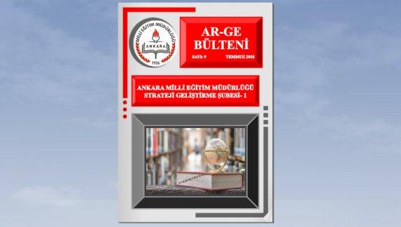 Ankara Milli Eğitim Müdürlüğü AR-GE Bülteni 2018-2