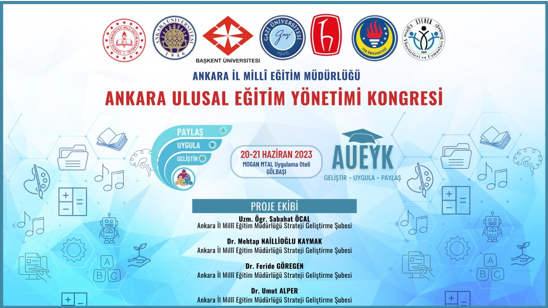 I.Ankara Ulusal Eğitim Yönetimi Kongresi  / Geliştir - Uygula - Paylaş