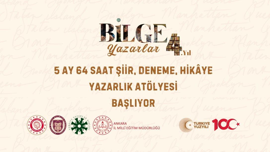 Bilge Yazarlar Projesi'nin Dördüncü Yılı Başlıyor